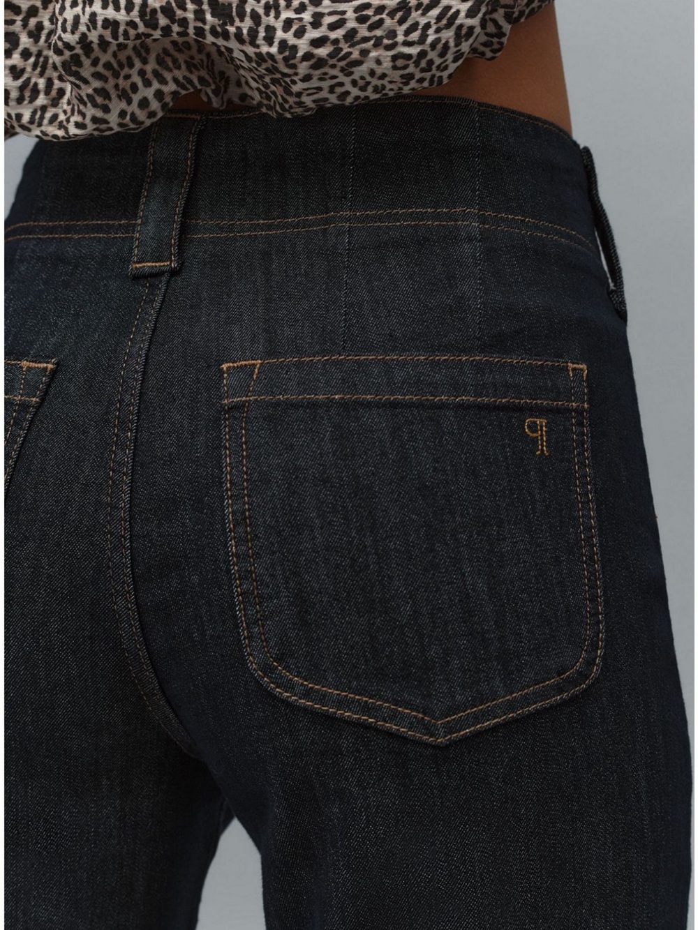 Anthropologie Maeve Slim 70’s High-Rise Crop Flare Jeans, NWOT, 27 - Picture 4 of 11